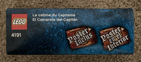 LEGO Pirates of the Caribbean: The Captain's Cabin - 4191 - New & Sealed