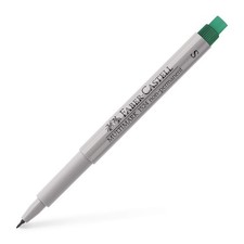 Faber Castell 152463 Small"Multimark" Non-Permanent Marker - Green