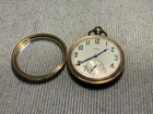 Antique Elgin Pocket Watch Ticks Size 12S 7 Jewel Gold Filled Scepter Case 1923