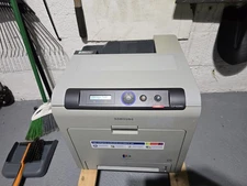 Samsung CLP-670ND COLOR LASER PRINTER, functional, Needs Toner