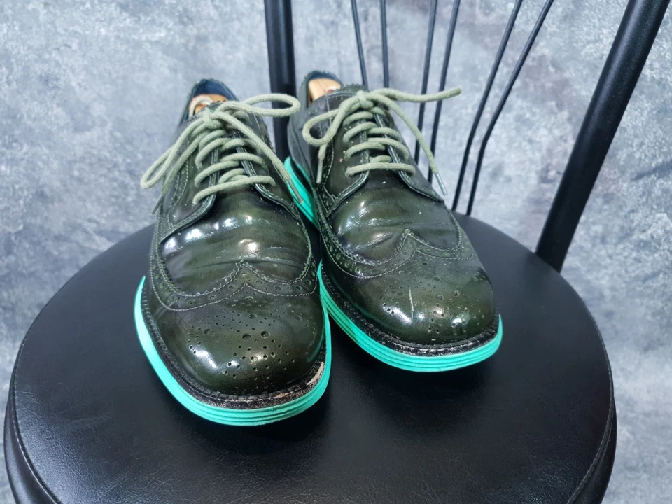 Zapatillas Derby Punta de Ala Cole Haan Lunargrand Para Hombre UE | 42 | US 8.5 | UK 7.5 Foto 4 de 4