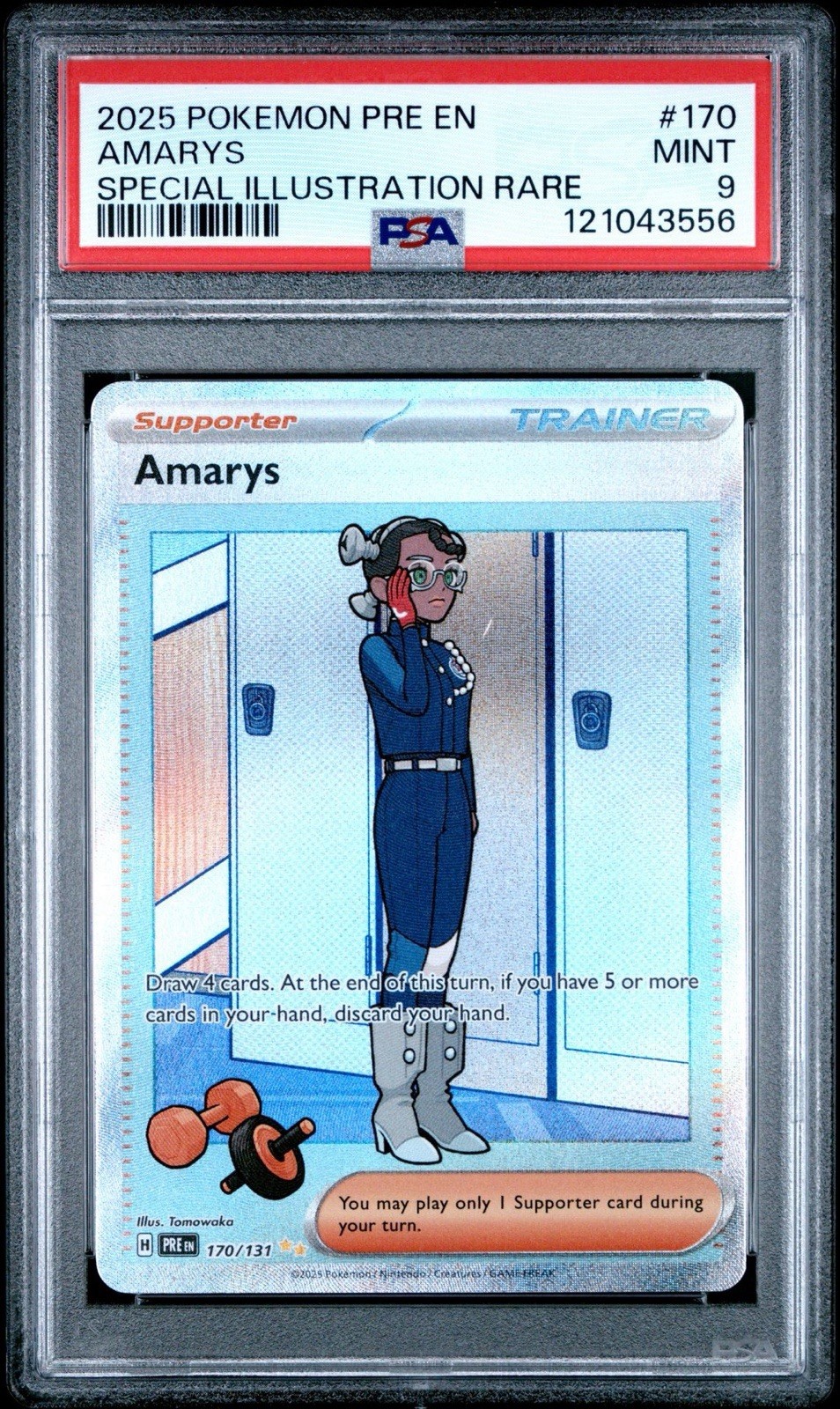 PSA 9 Amarys Prismatic Evolutions 170/131 Special Illustration PSA 9 Mint