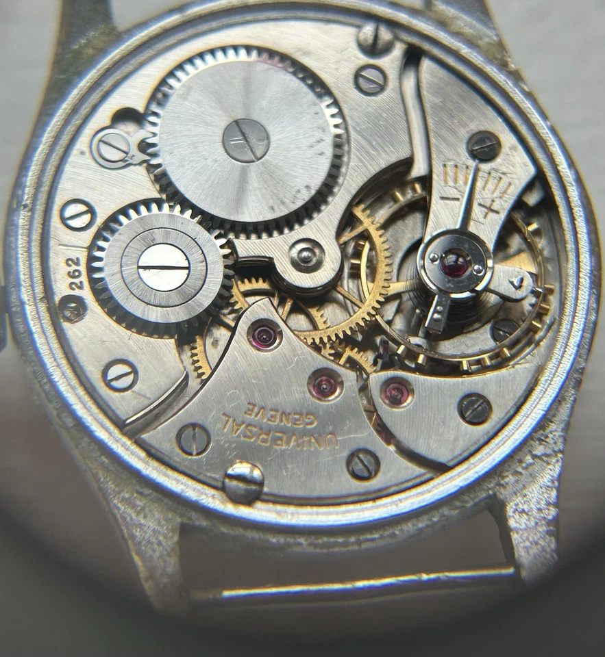 1941 Universal Genève Wilhelmina/Webersdorfer 31250 Military Watch (serviced) - Image 3 of 4