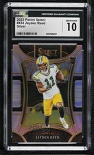 2023 Panini Select Suite Level Silver Prizm Jayden Reed #434 CGC 10 Gem Mint v1x