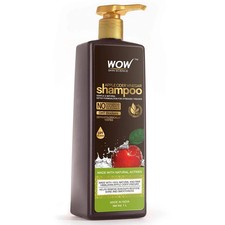 WOW Skin Science Apple Cider Vinegar Shampoo 1L Restores Shine Smoothness