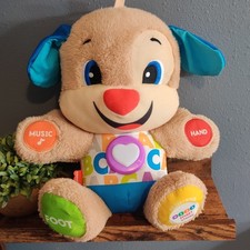 Fisher-Price FDF21 Laugh Learn Smart Stages Toy Abc Puppy Plush Lights Music
