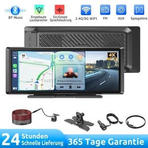 8.1'' Portable Car Stereo Android Auto Apple Carplay Screen for Car with Camera