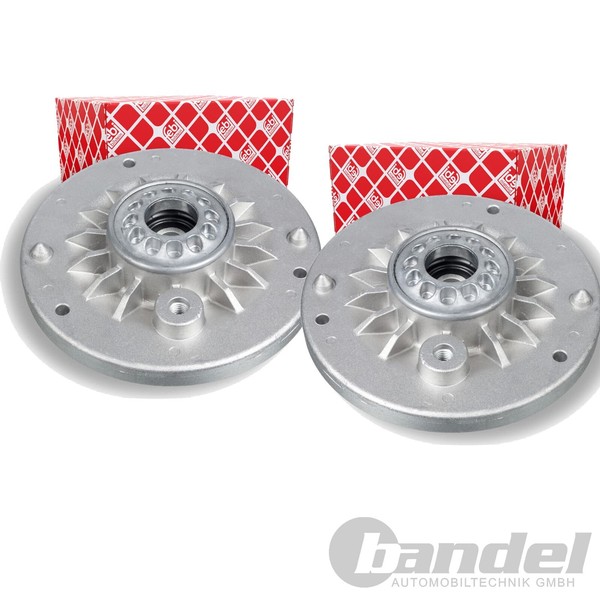 2X Febi Bilstein Domlager Satz Vorne Beidseitig Passend FÜR Bmw X3 X4-image