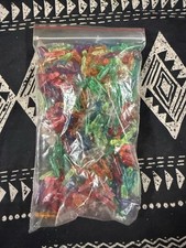 Lite Brite Light Bright Replacement Pegs Multicolored Plastic 1" Blunt End