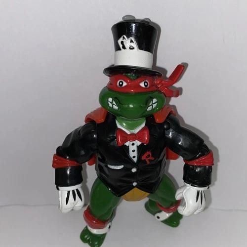 Vintage 1992 Teenage Mutant Ninja Turtles Raph The Magnificent Action Figure