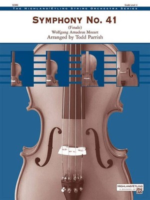 Symphony No. 41 String Orchestra Conductor Score & Parts By Wolfgang Amadeus Moz