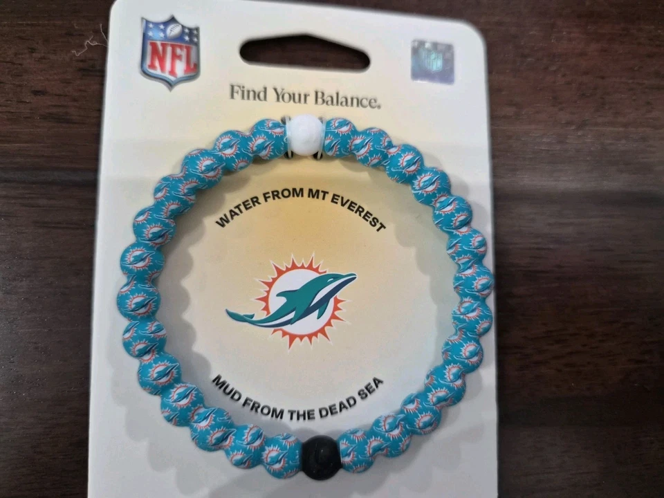 Large Miami Dolphins *LOKAI BRACELET Brand New - Image 4 of 4