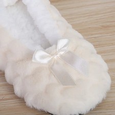 Fluffy Slipper Womens Home Winter Plush Soft Cute Funny Indoor House Non Slip