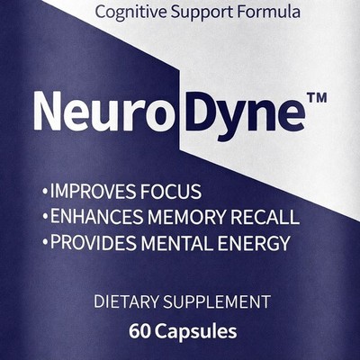 NeuroDyne Mind Memory & Cognitive Support Now in 60 Capsules Neuro Dyne Focus