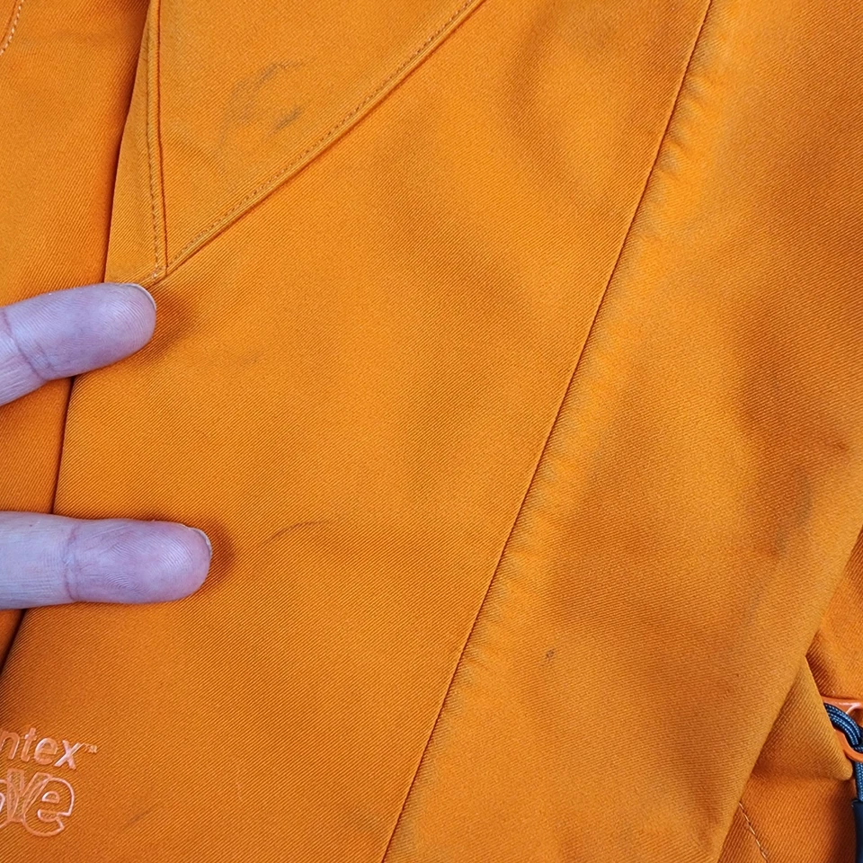 Chaqueta Salomon Para Hombre Grande Naranja Exterior Esquí Nieve Con Capucha Deportes de Invierno Foto 3 de 4