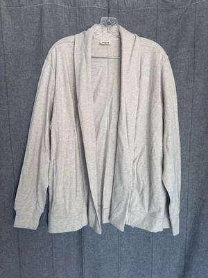 Pact Women s Organic Luxe Essential Open Swing Cardigan M Travel Tan Sustainable