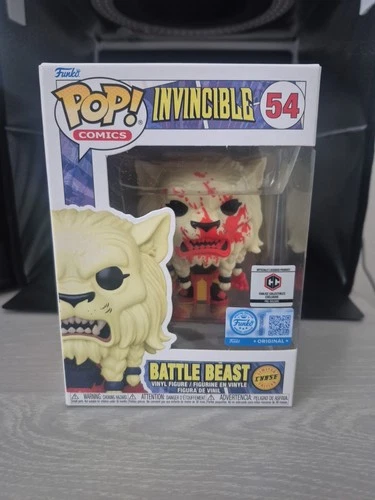 Funko Pop! Invincible Battle Beast #54 CHASE with Protector