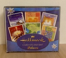 Hallmark Card Studio 2007 Deluxe Greeting Card Software 4 CDs Original Case