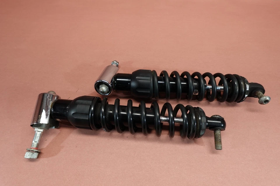 Amortiguadores traseros progresivos suspensión 07-11 Harley Davidson Dyna Street Bob FXDB Foto 3 de 4