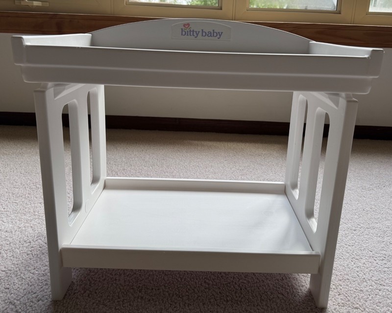 American Girl Doll Bitty Baby Changing Table