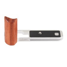 Wooden Quick Release L Plate Camera Holder handle for Fujifilm GFX 100RF Camera