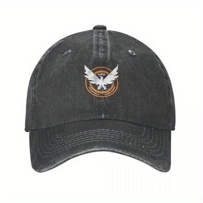 The Division SHD Grunge Printed baseball cap sports leisure adjustable sun hat