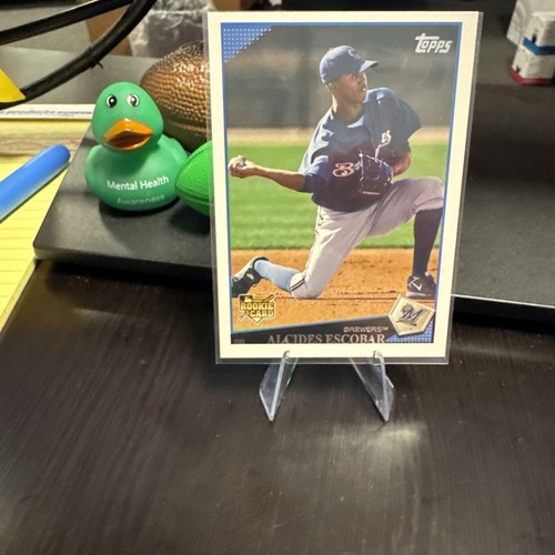 2009 Topps Baseball #108 Alcides Escobar (RC) spedizione gratuita - Foto 6 di 15