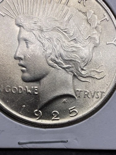1925 Peace Dollar - UNC - Very Original -  $1.99 Shipping