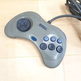 SEGA SATURN CONSOLE JAPAN GRAY bundle with Virtua Gun Controller &6 Games NTSC-J