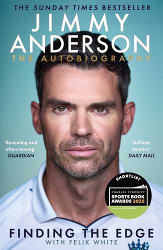 Jimmy Anderson: Finding the Edge: The Autobiography by Jimmy Anderson Paperback