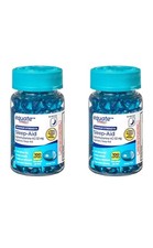 2 PACK Equate Maximum Strength Diphenhydramine Sleep-Aid Softgels 50 mg 200 Ct