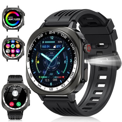 Smart Watch, 2026 AMOLED 1.43'' Fitness Smartwatch for Men Women, Bluetooth 5....