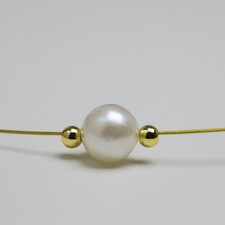 collier en perle Akoya du Japon perle de culture véritable dia7,2mm 2472