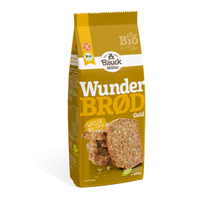 Bauckhof Wunderbrot Gold Glutenfrei 600G Bio Brot BröTchen Backmischung Vegan