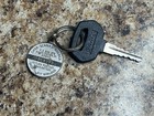 Vintage Collectible Vehicles Postage Blue Enamelled Saab Scania America Keychain — photo 3