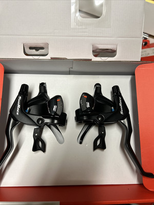 SunRace STM500 Trigger Schalt-/Bremshebel (8 Gang rechts / 3 Gang links) 