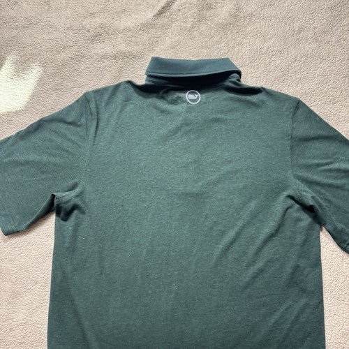 Vineyard Vines Jim Nantz Shirt Mens Medium Green Polo Short Sleeve Collared Tee - Picture 10 of 13