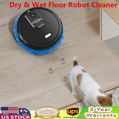Smart Robot Vacuum Cleaner Sweep and Wet Mopping Floors Sweeping Cleaning Robot