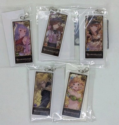 Granblue Fantasy Acrylic charm featuring the train formation  Cygames Japan 2025