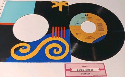 Depeche Mode, Home, 7'', ORIG REPRISE Sleeve, RARE JUKEBOX TITLE STRIP - EXC+