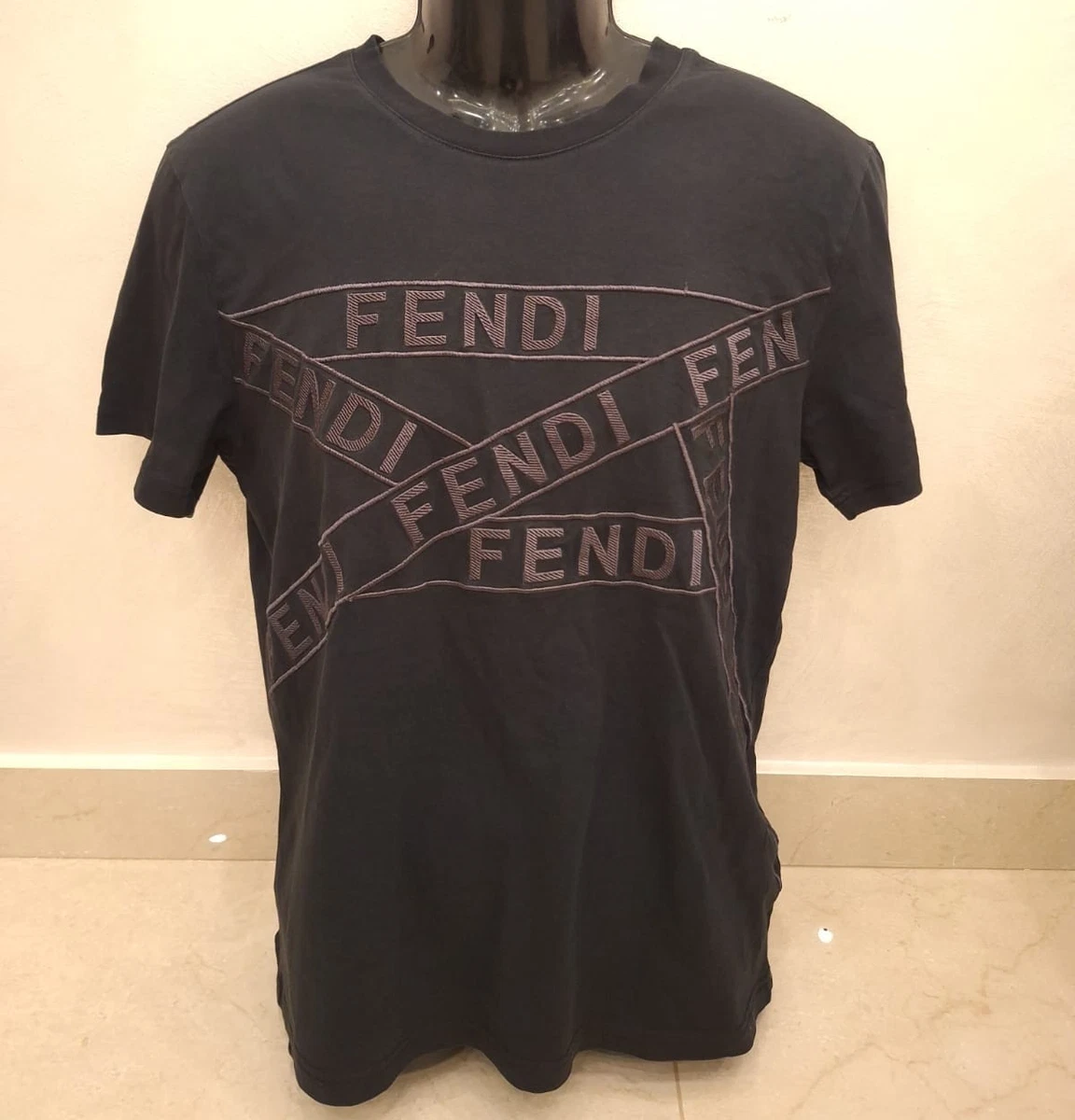 Fendi 短袖男士| eBay フェンディ スキムス サイズ:38 FZX743 レーヨン 