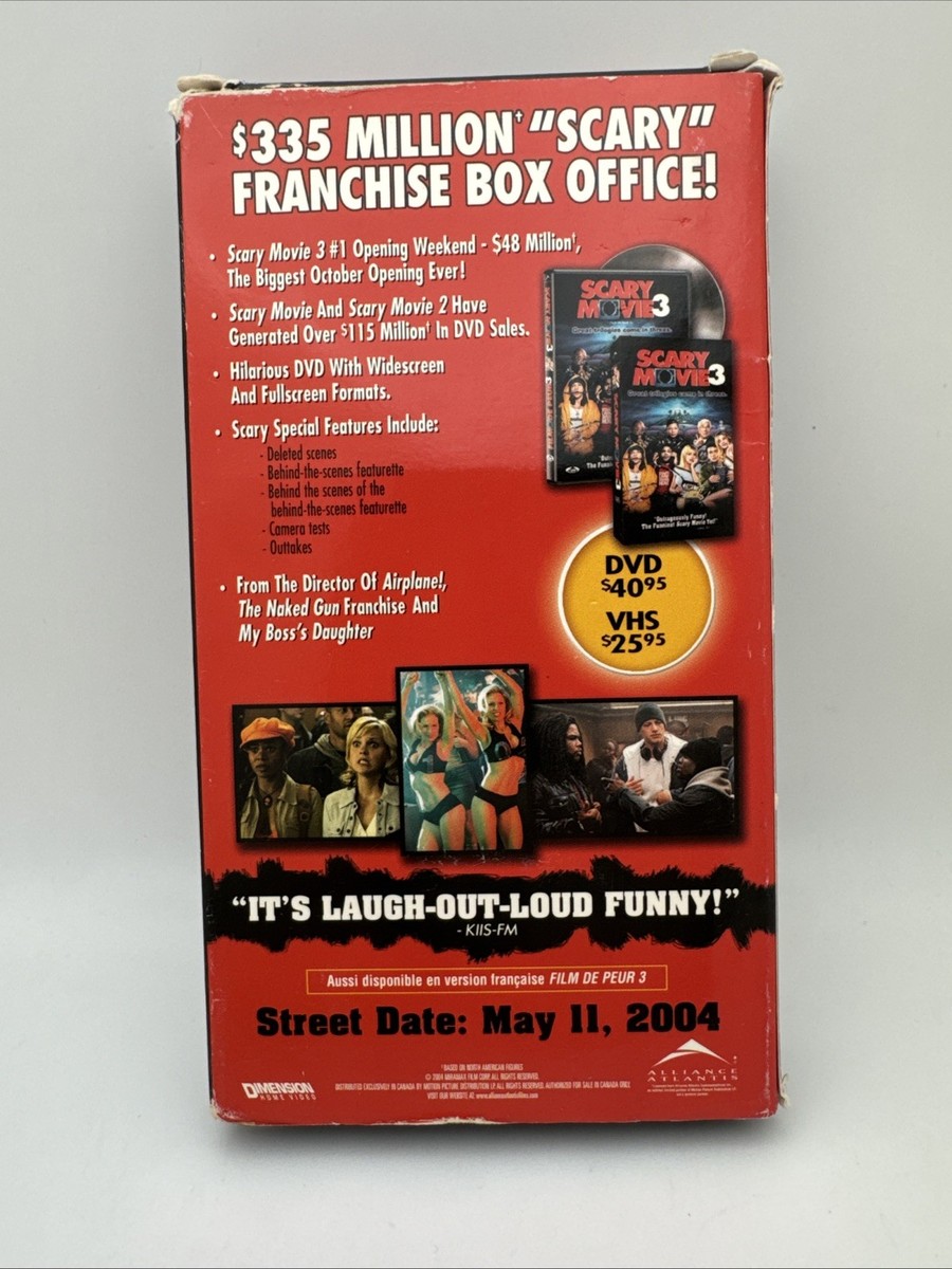 Scary Movie 3 (VHS, 2004) for sale online | eBay