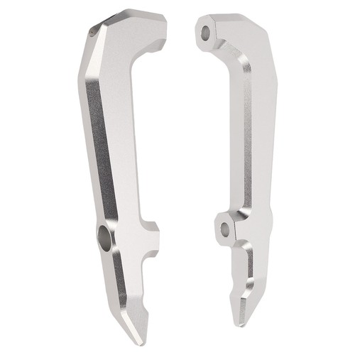 (Silver) Passenger Grab Handle Motorcycle Rear Grab Handle Windproof - Afbeelding 8 van 22
