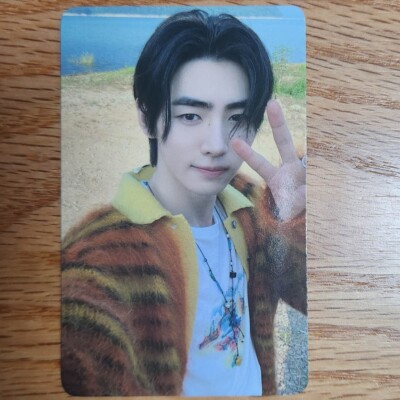 Sunghoon Official M2U Record Lucky Draw Photocard Enhypen Orange