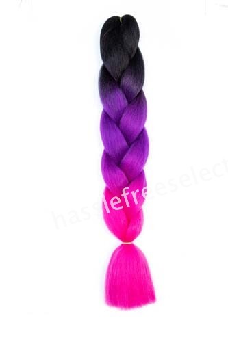 Jumbo Braiding Hair 60cm Hair Extensions Kanekalon Fiber Braid Synthetic Crochet - Picture 108 of 178