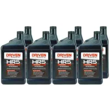 Driven Racing Oil 03806 (8 pack) HR-5 High Zinc Oil 10W-40 Conventional 1qt (x8)
