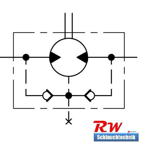 Hydraulikmotor HMR160 160ccm - Orbitalmotor Für Landmaschinen & Geräte