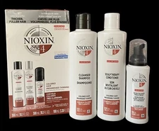 Nioxin Care System kit 4 for Colored Hair Progressed Thinning - NEW