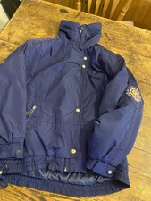 Navy Vintage Obermeyer Size 10 Padded Jacket
