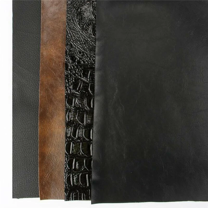 Hágalo usted mismo Funda de asiento de motocicleta ATV con patrón de cuero de cocodrilo 70x100 cm 27x39" universal Foto 4 de 4